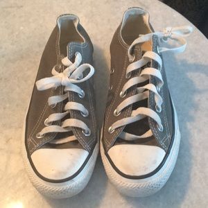 Grey converse sneakers